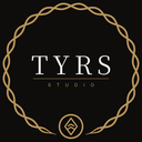 Logo Tyrs Studio 128px, pełne tło