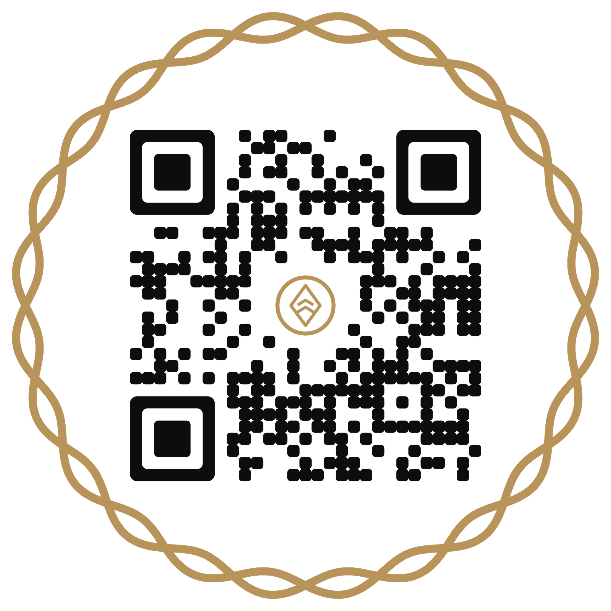 Kod QR Tyrs Studio 2048px, przezroczyste