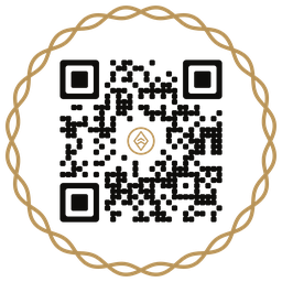Kod QR Tyrs Studio 256px, przezroczyste